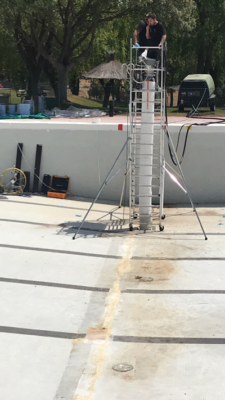 Rehabilitacion tuberia piscina